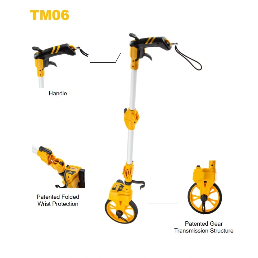 Professional Measuring Wheel with Brake and Reset